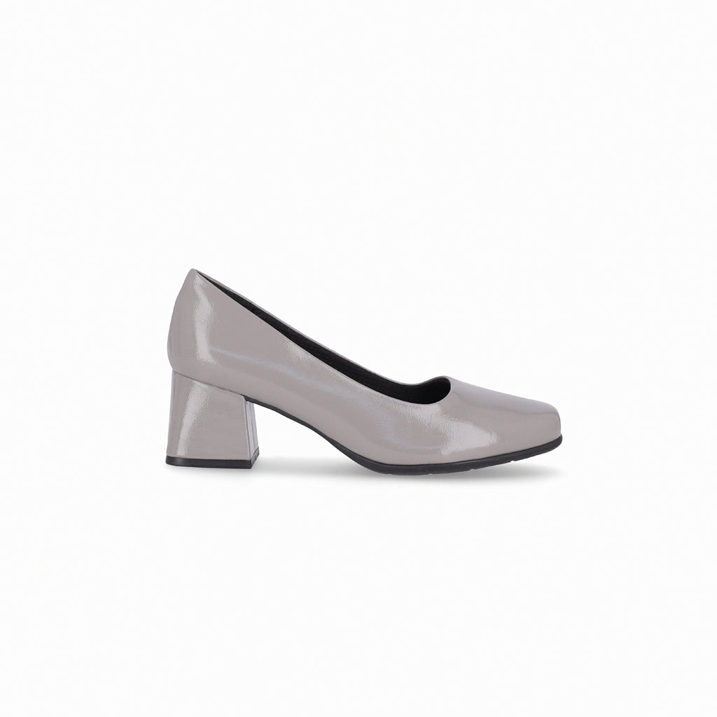 Zapato Mujer Gris/Charol Estela Piccadilly
