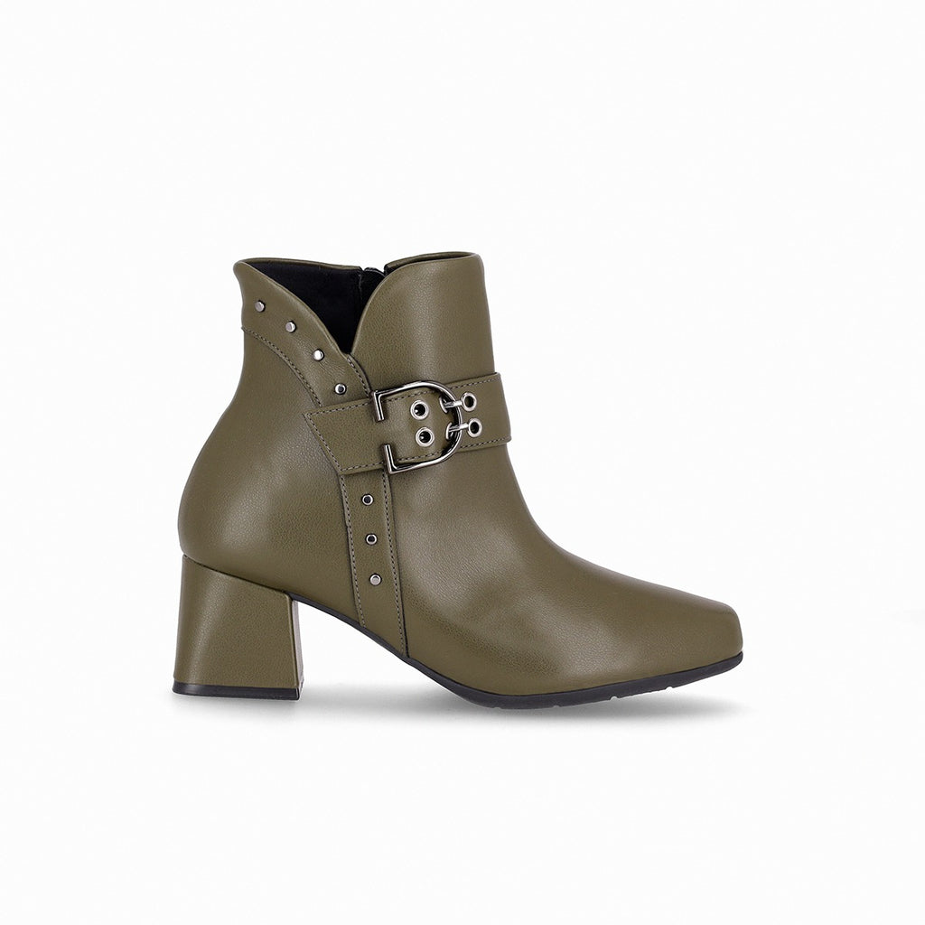 Bota Mujer Verde Militar Estela Piccadilly