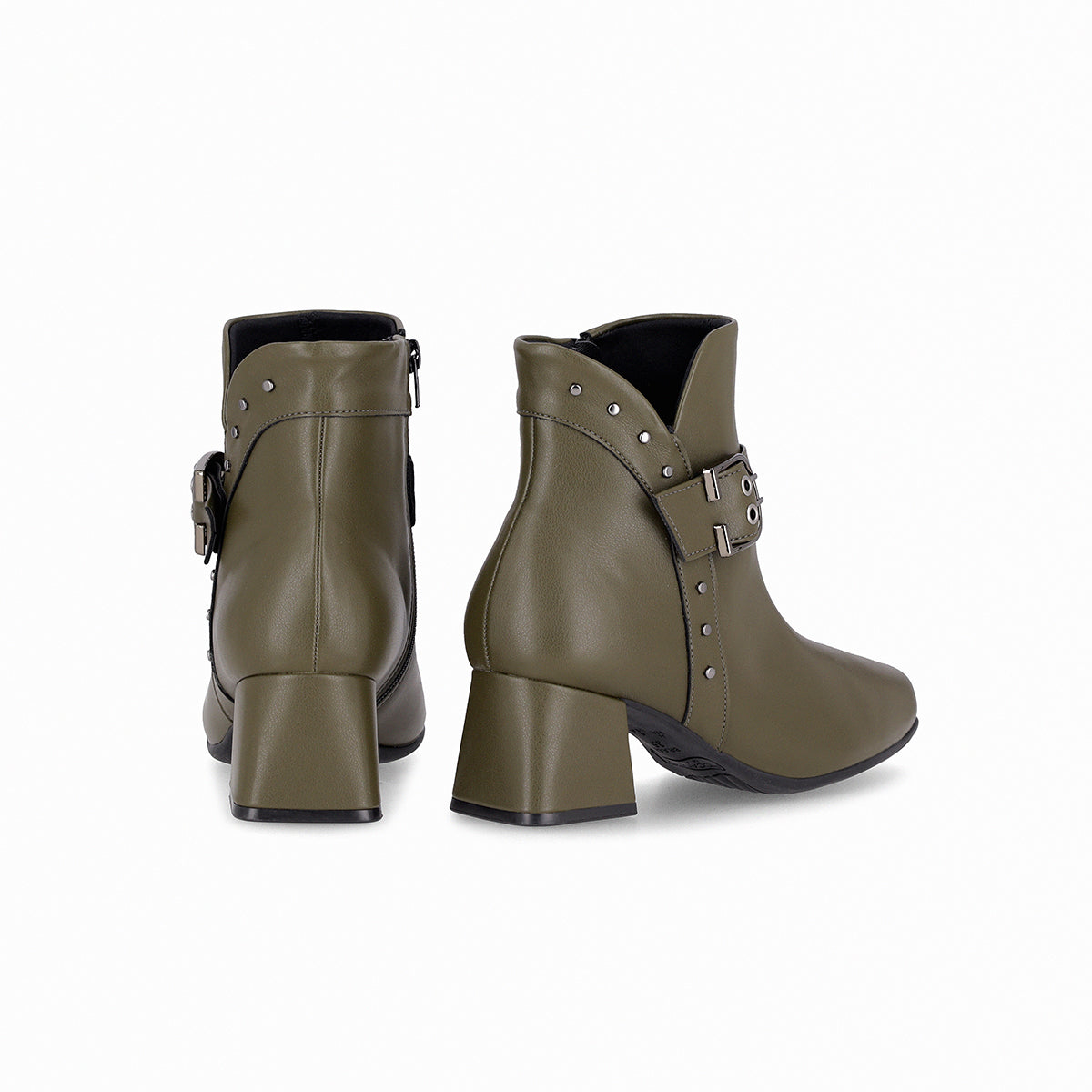Bota Mujer Verde Militar Estela Piccadilly
