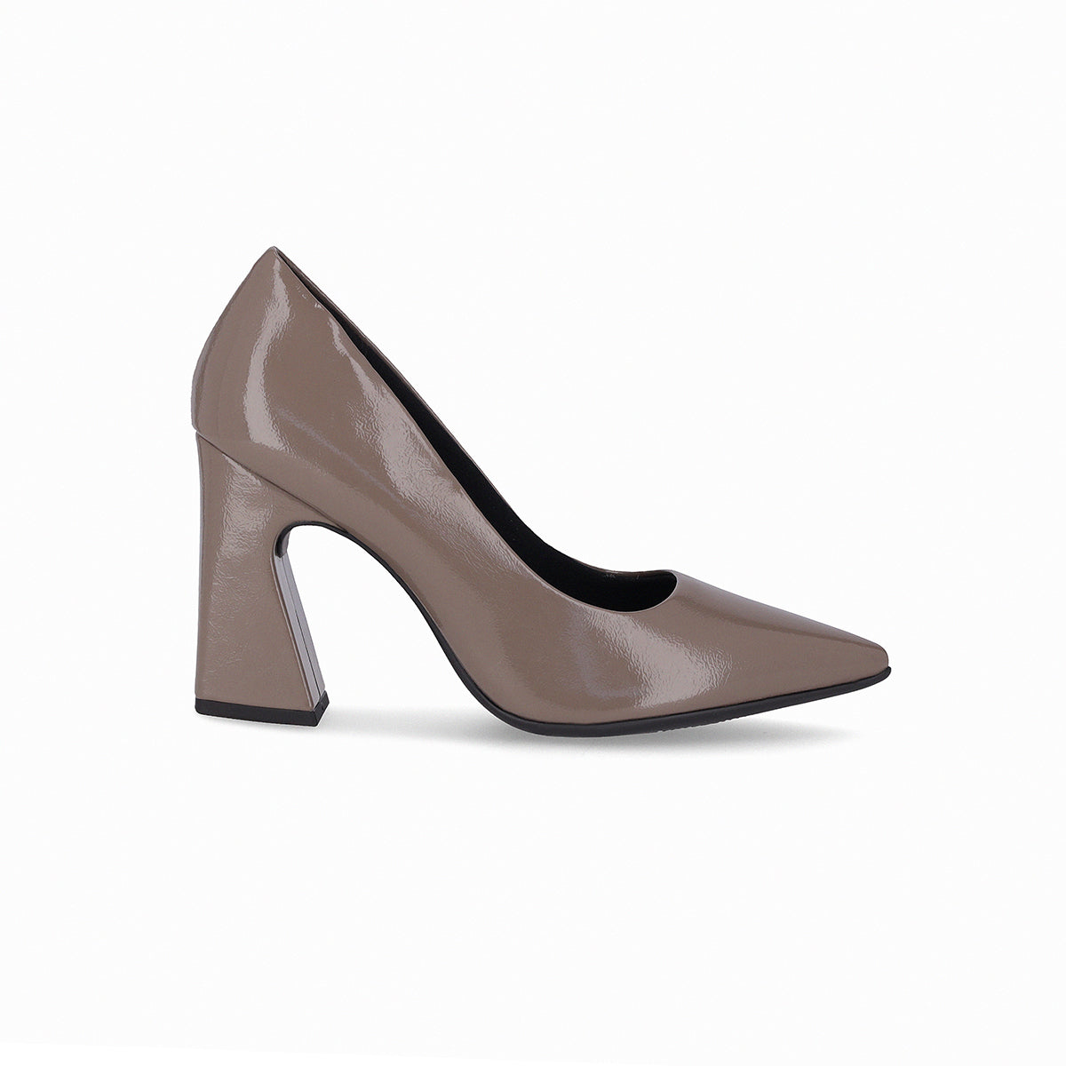 Zapato Mujer Taupe/Charol Silvana Piccadilly