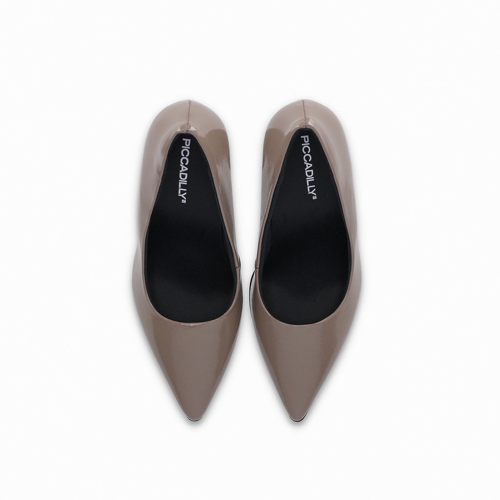 Zapato Mujer Taupe/Charol Silvana Piccadilly