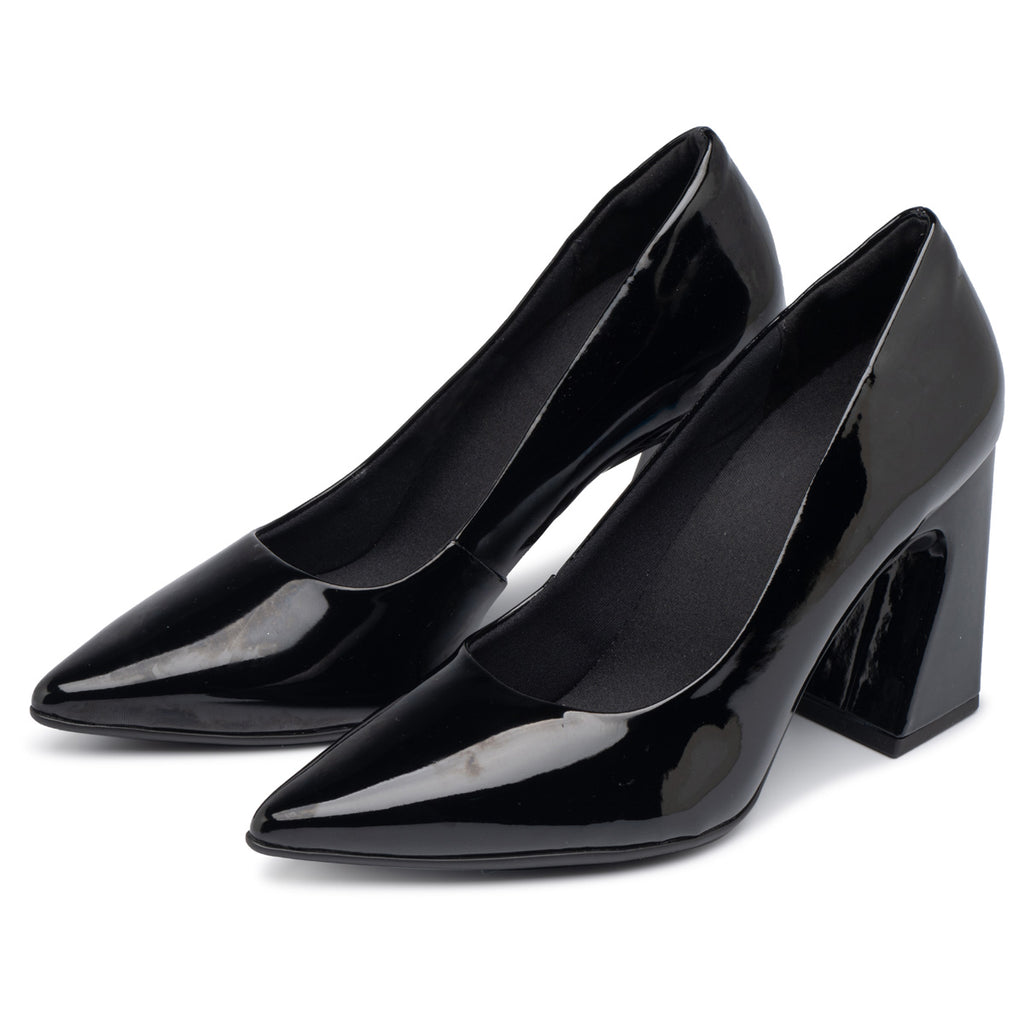 Zapato Mujer Charol Silvana Negro Piccadilly