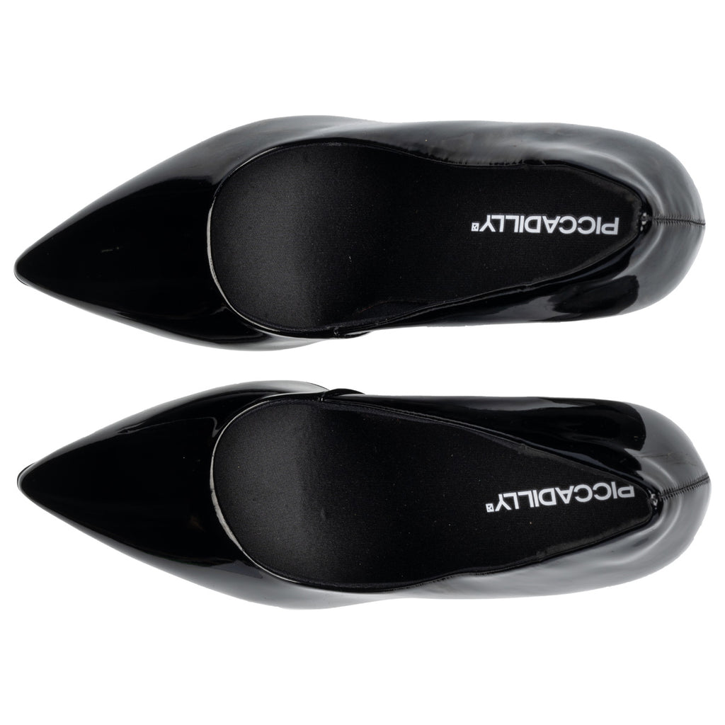 Zapato Mujer Charol Silvana Negro Piccadilly