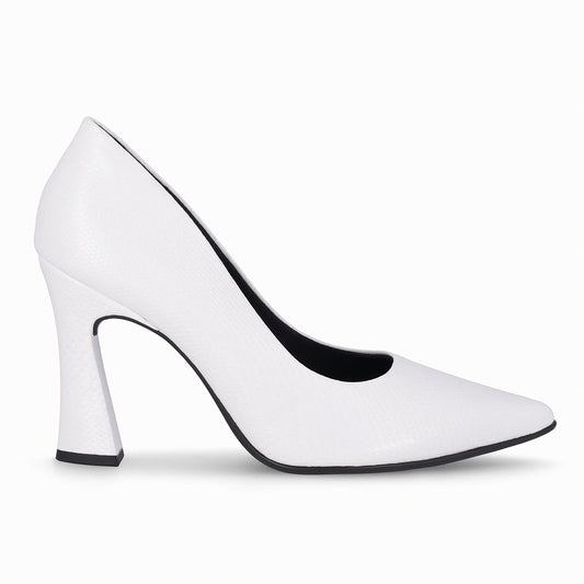 Zapato Mujer Blanco/Snake Silvana 173 Piccadilly