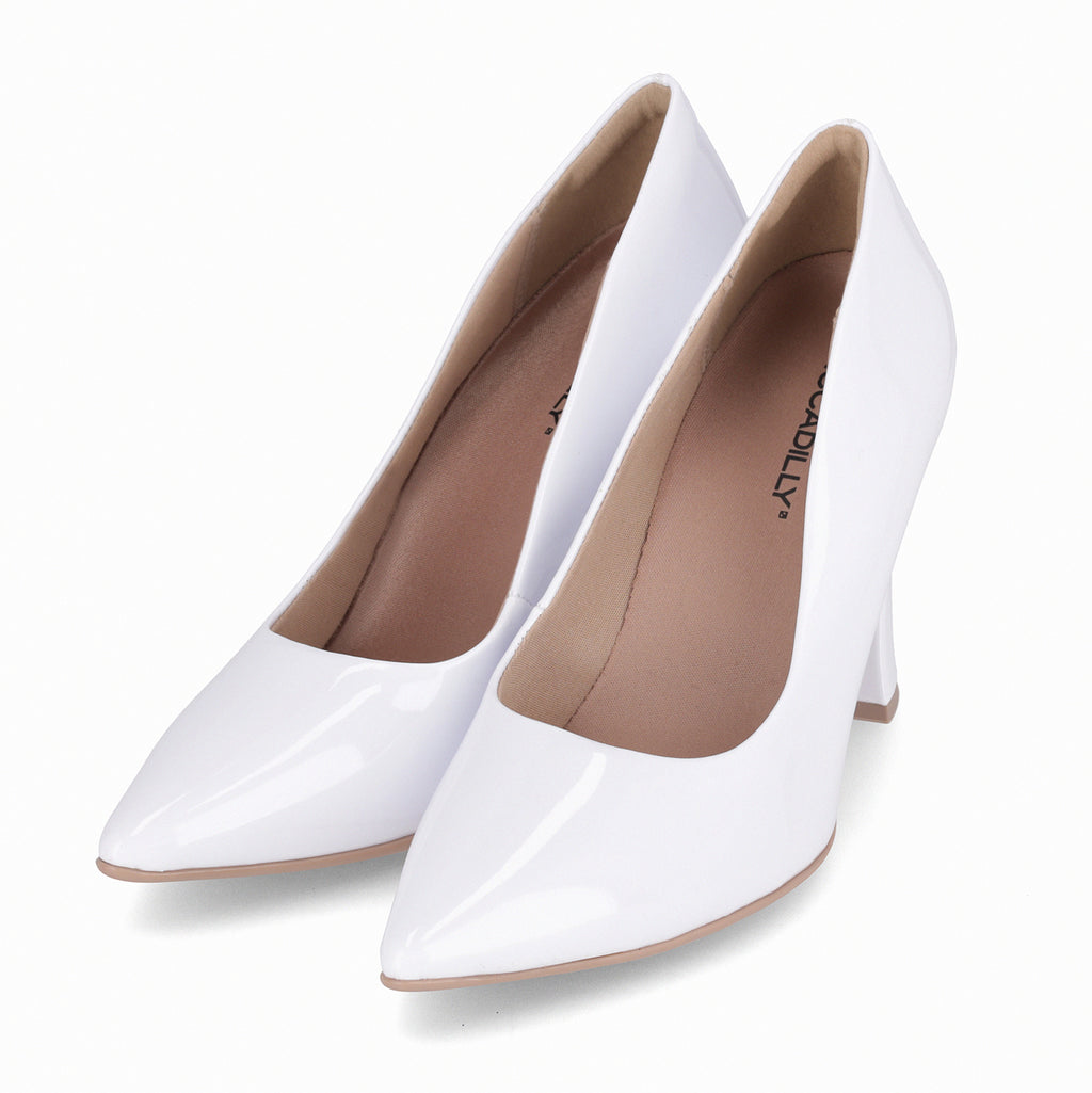 Zapato Mujer Blanco/Charol Silvana 173 Piccadilly