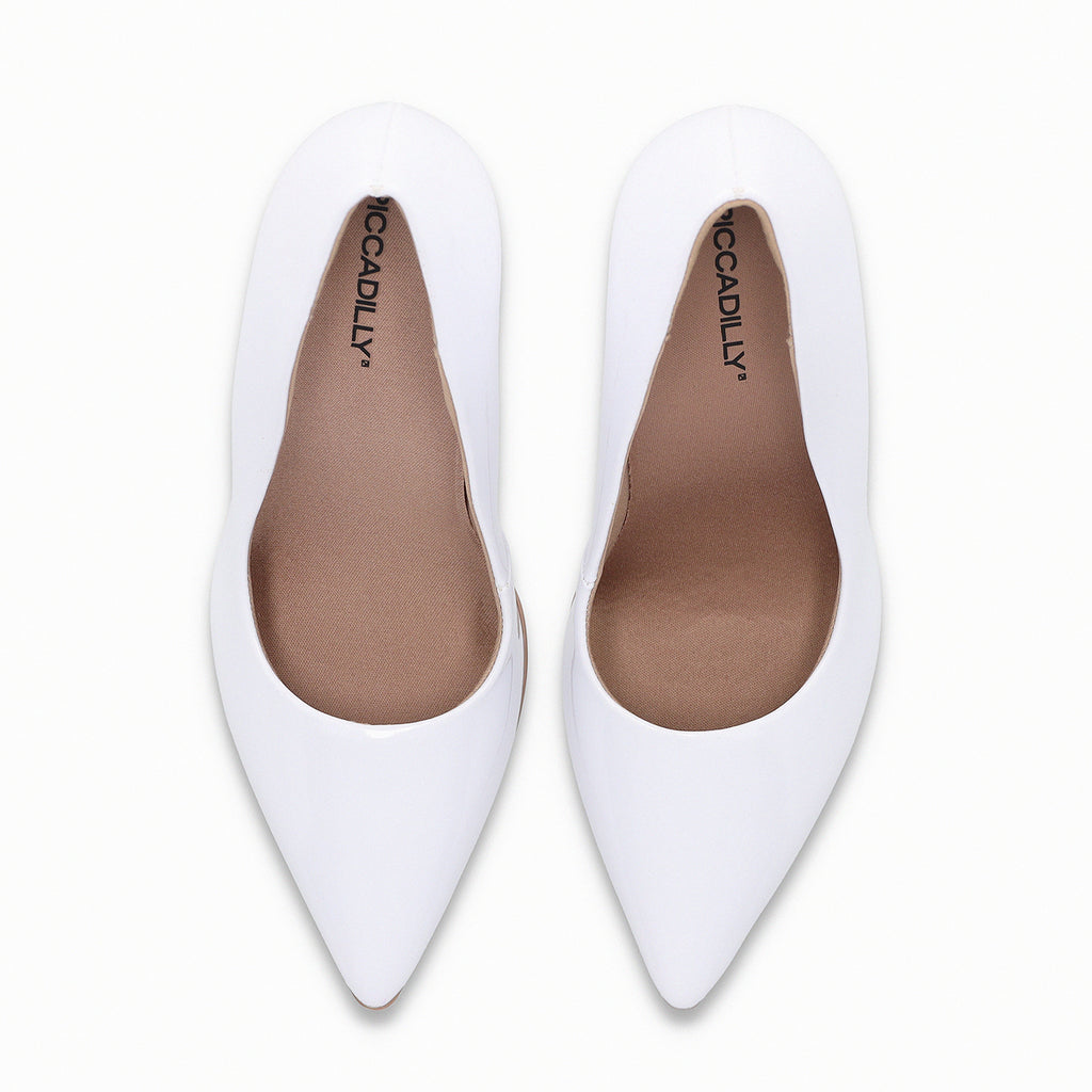 Zapato Mujer Blanco/Charol Silvana 173 Piccadilly