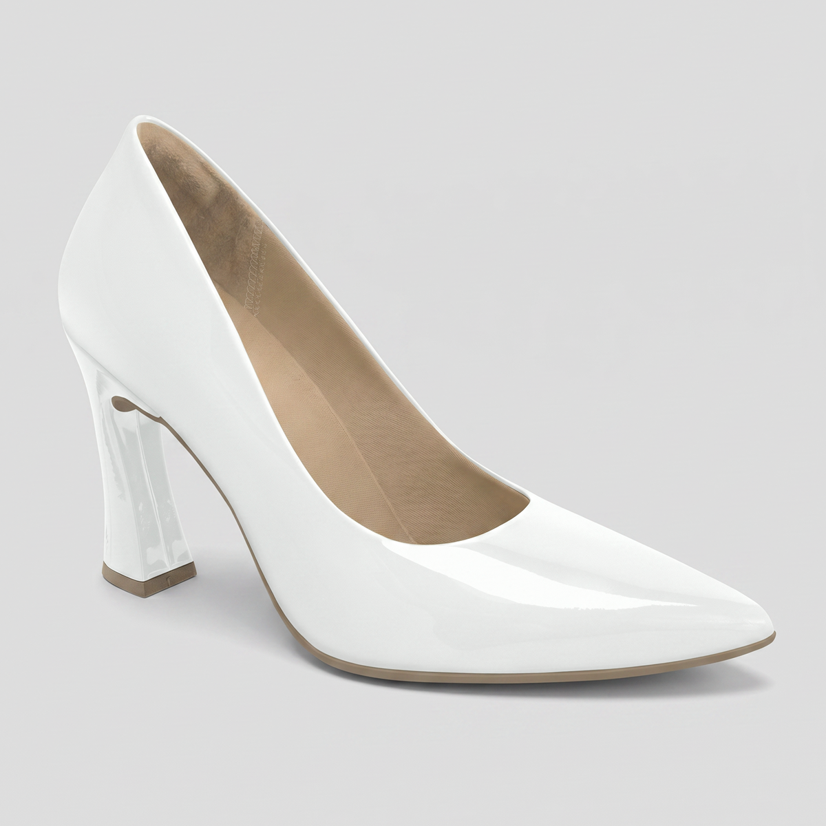 Zapato Mujer Blanco/Charol Silvana Piccadilly