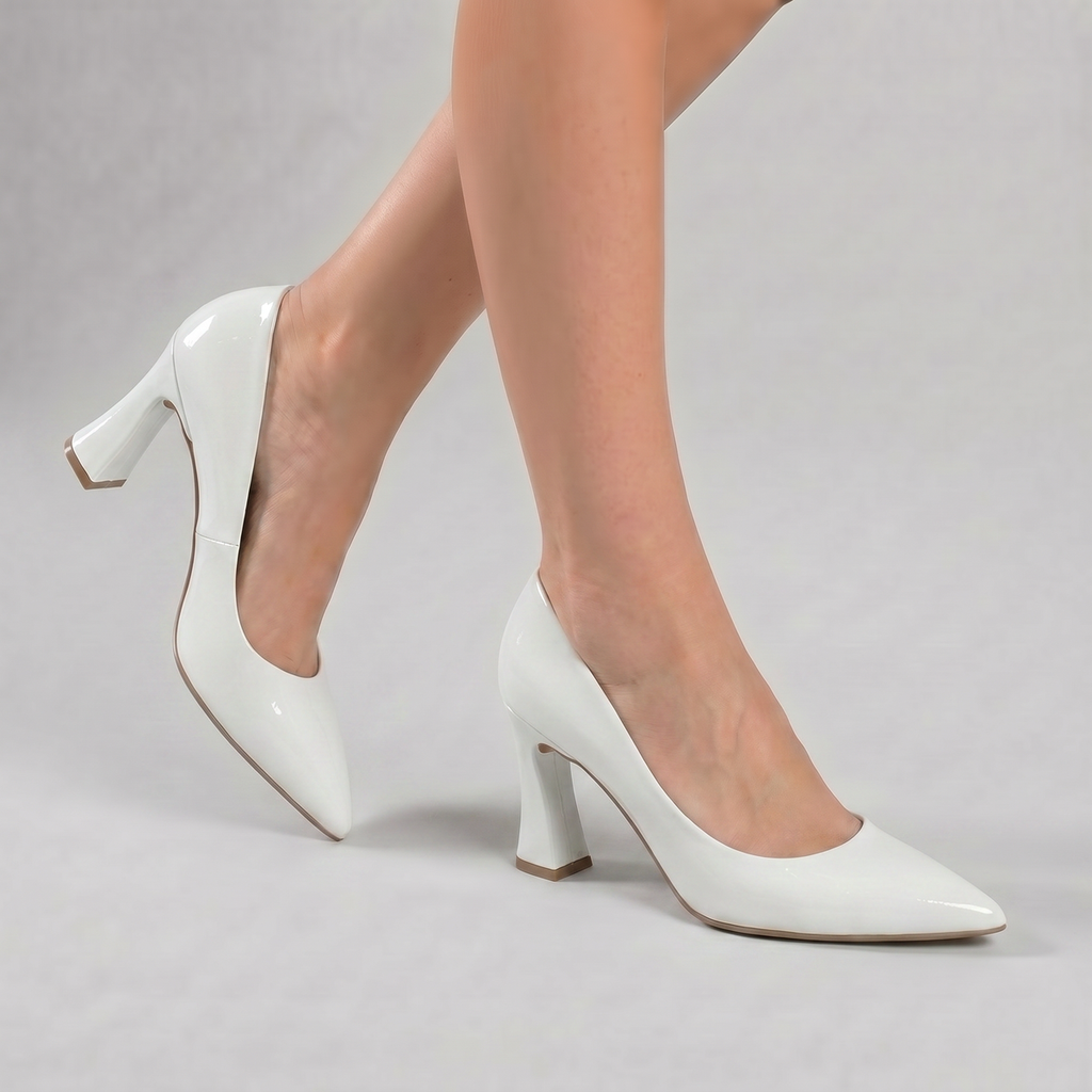 Zapato Mujer Blanco/Charol Silvana Piccadilly