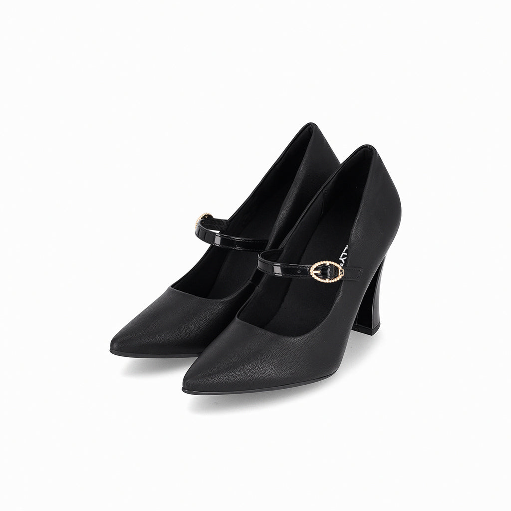 Zapato Mujer Negro/Strass Silvana 627 Piccadilly