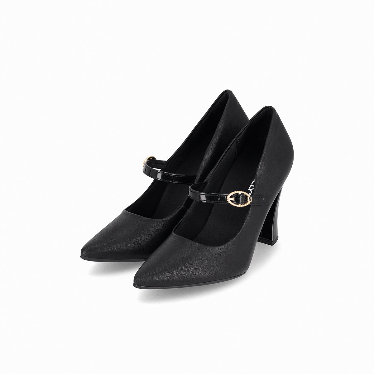 Zapato Mujer Negro/Strass Silvana 627 Piccadilly