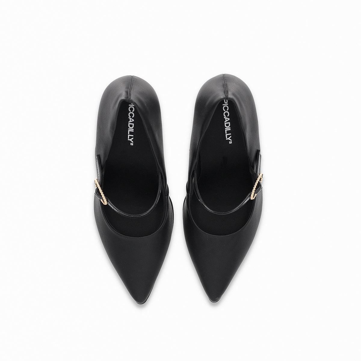 Zapato Mujer Negro/Strass Silvana 627 Piccadilly