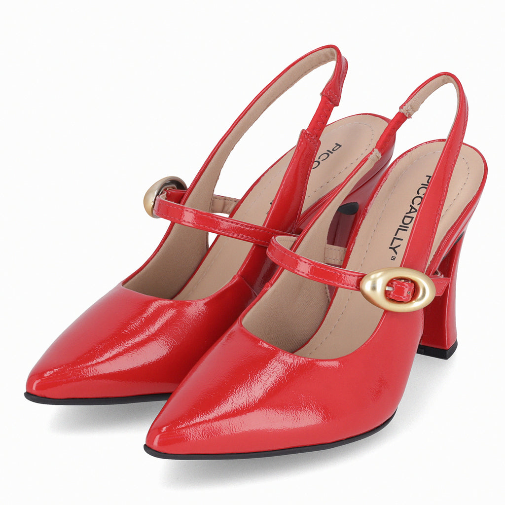 Zapato Mujer Rojo/Charol Silvana 174 Piccadilly