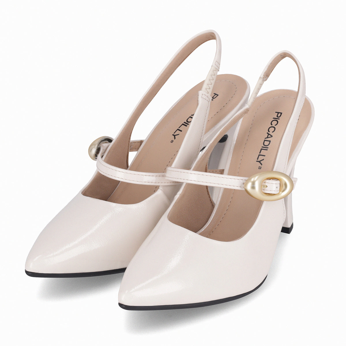 Zapato Mujer Crema/Charol Silvana 174 Piccadilly