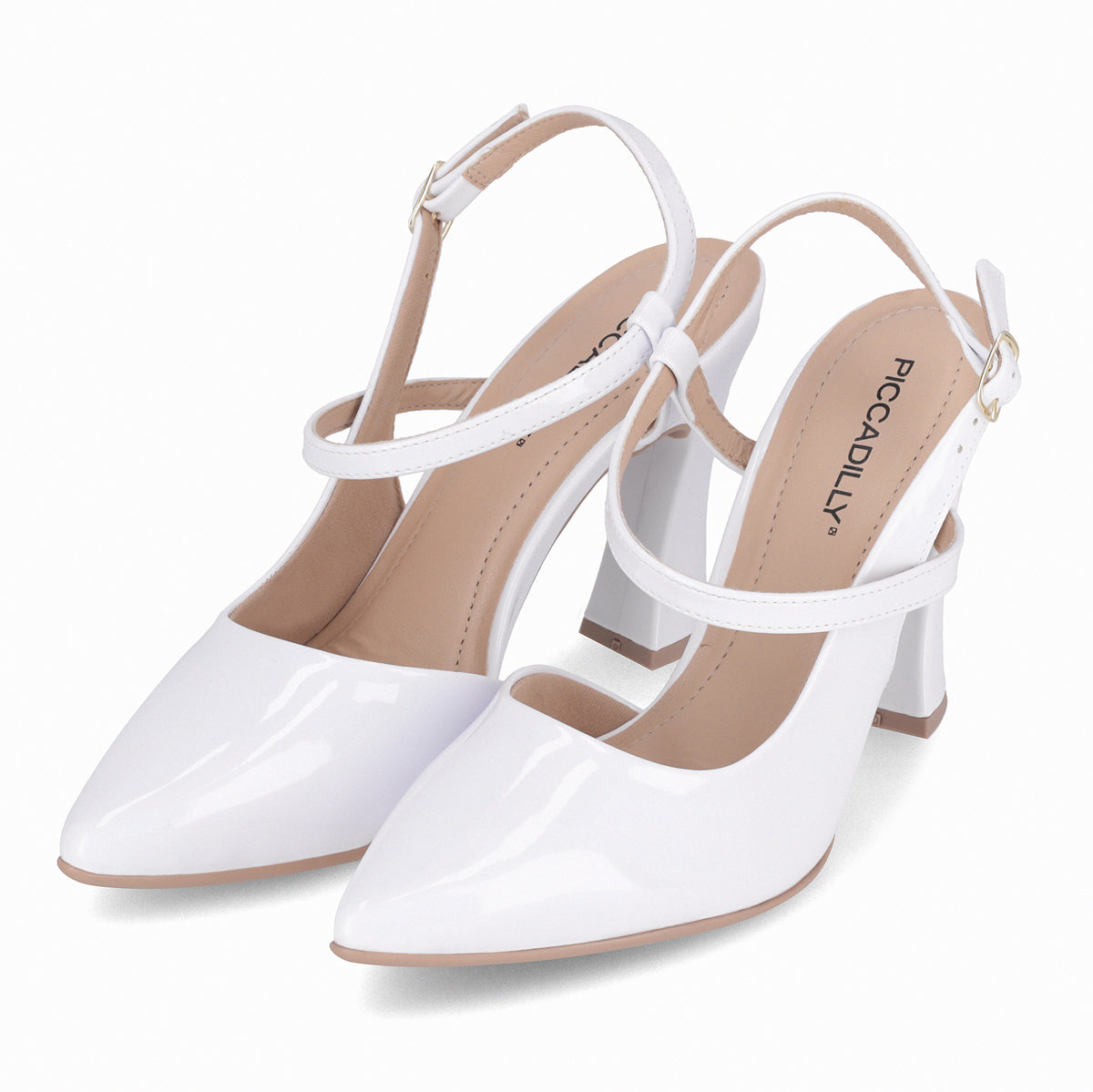 Zapato Mujer Blanco/Charol Silvana 173 Piccadilly