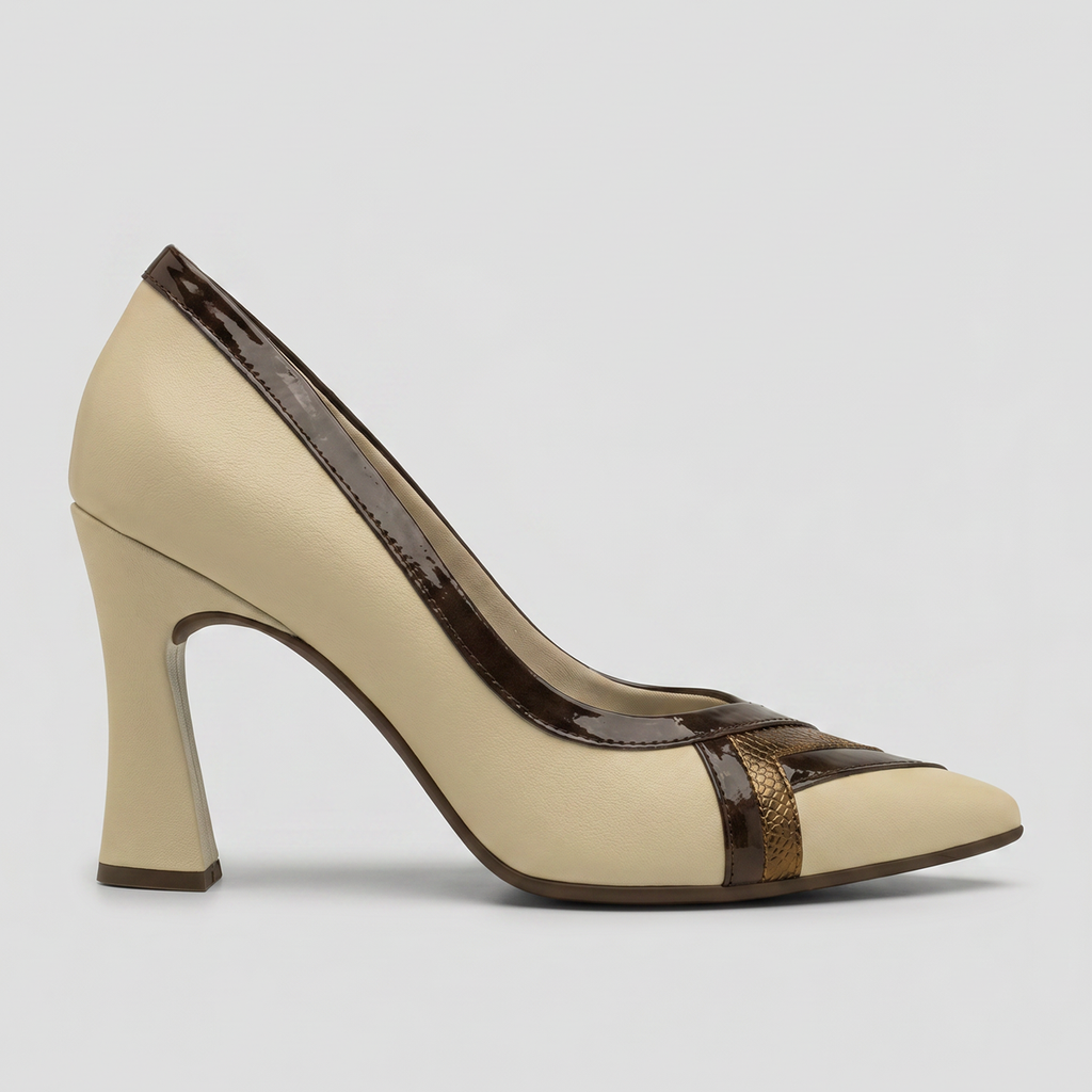 Zapato Mujer Vainilla/Chocolate Silvana Piccadilly