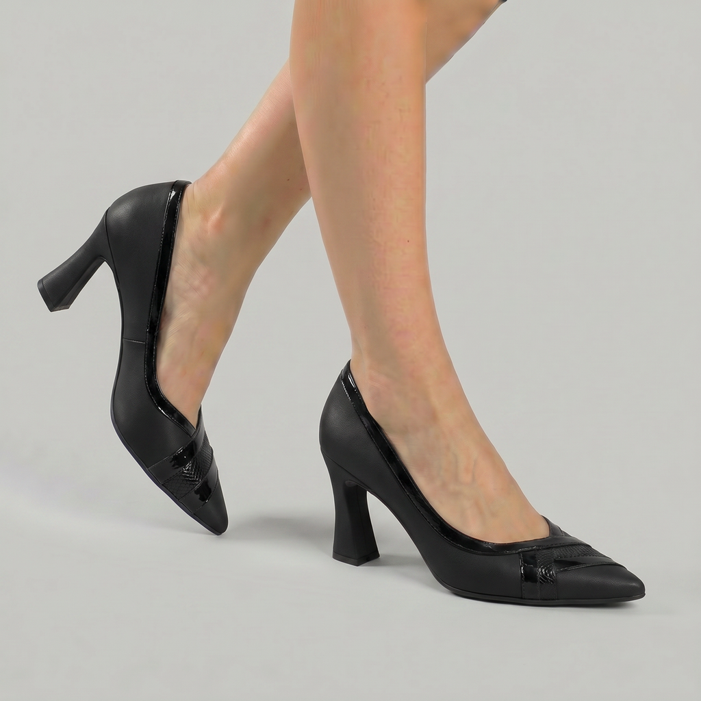 Zapato Mujer Negro/Charol Silvana 50 Piccadilly