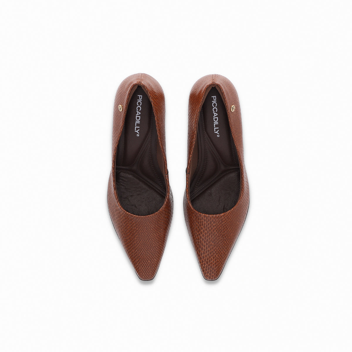 Zapato Mujer Café/Snake Irene Piccadilly