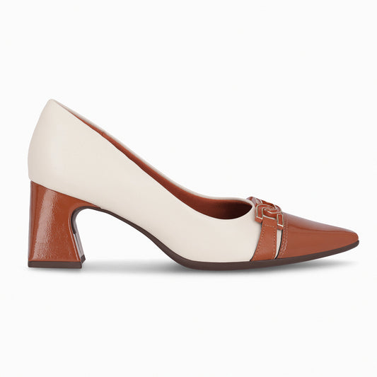 Zapato Mujer Crema/Ocre Irene Piccadilly