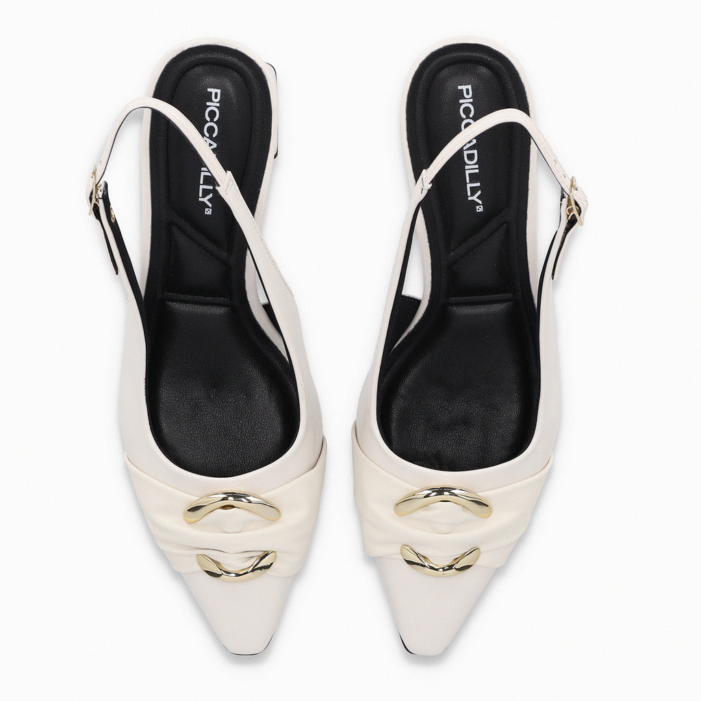 Zapato Mujer Dorado/Crema Irene Piccadilly