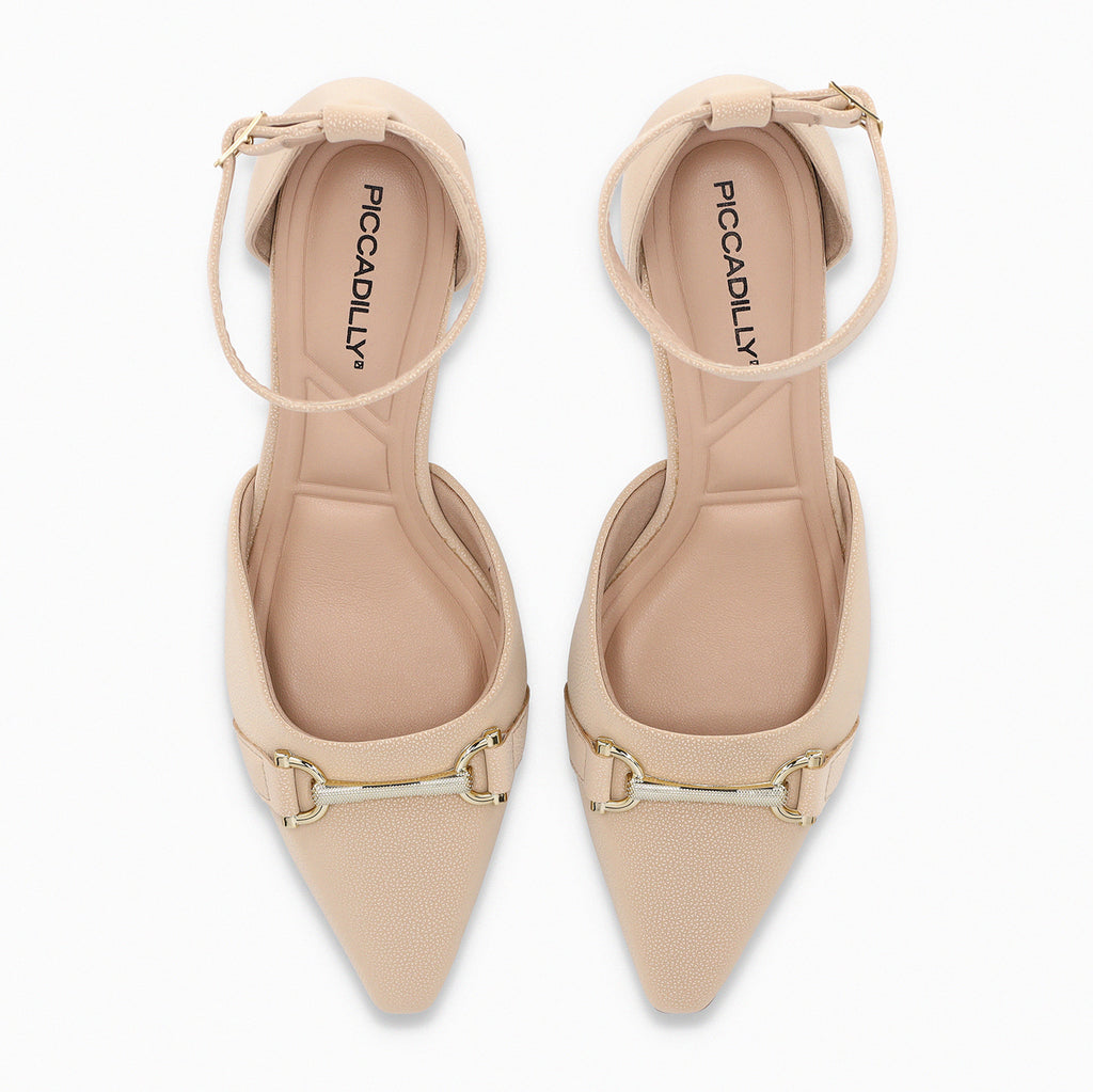 Zapato Mujer Camel/Dorado Irene Piccadilly