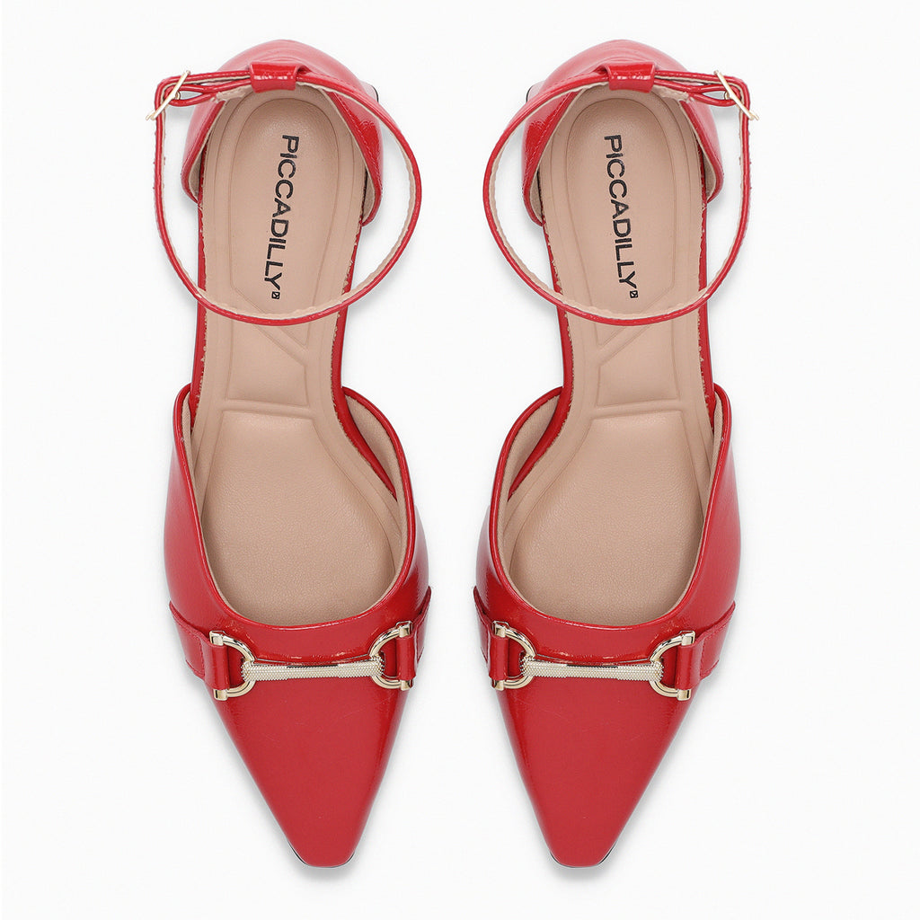 Zapato Mujer Rojo/Charol Irene Piccadilly