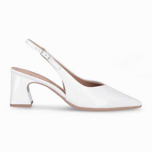 Zapato Mujer Blanco/Charol Irene Piccadilly
