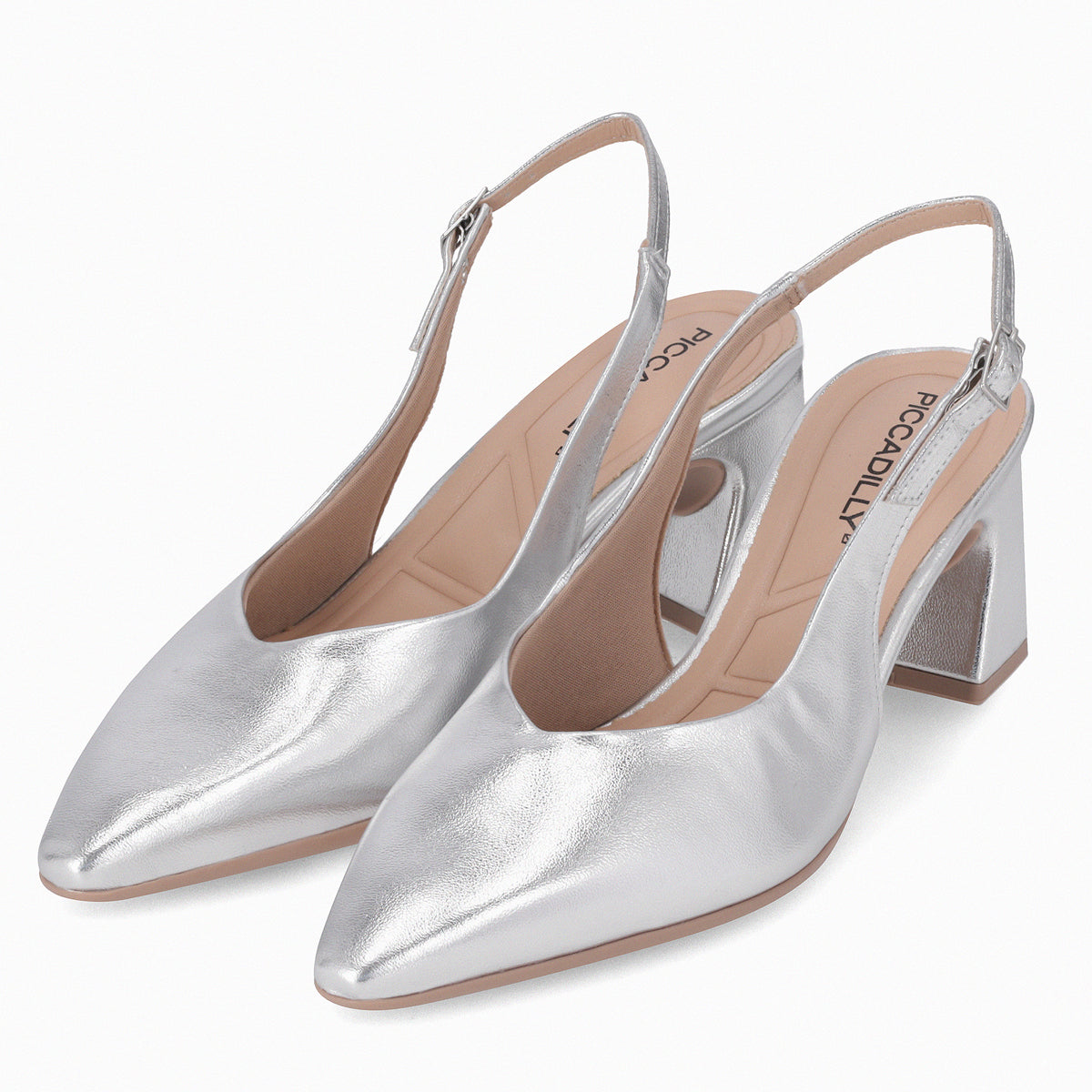 Zapato Mujer Plateado Irene Piccadilly