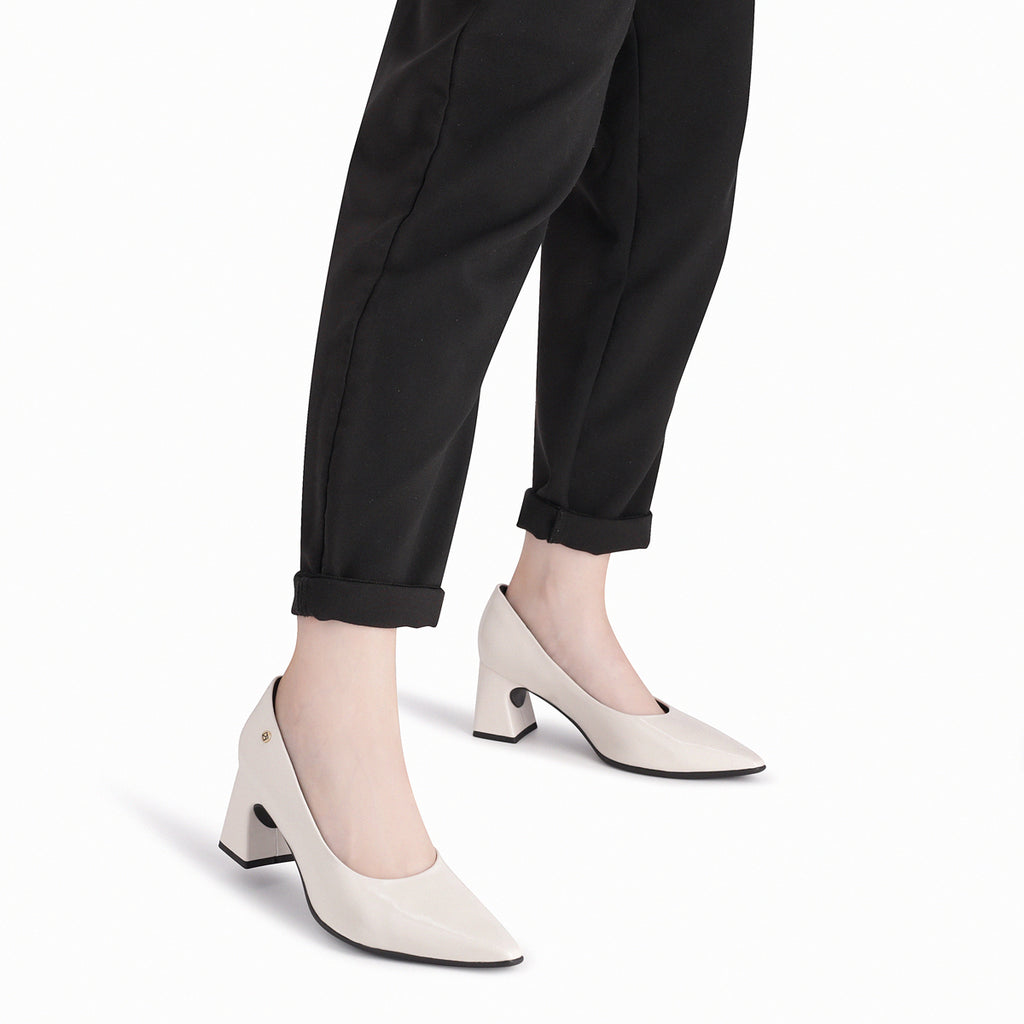 Zapato Mujer Crema/Charol Irene 292 Piccadilly