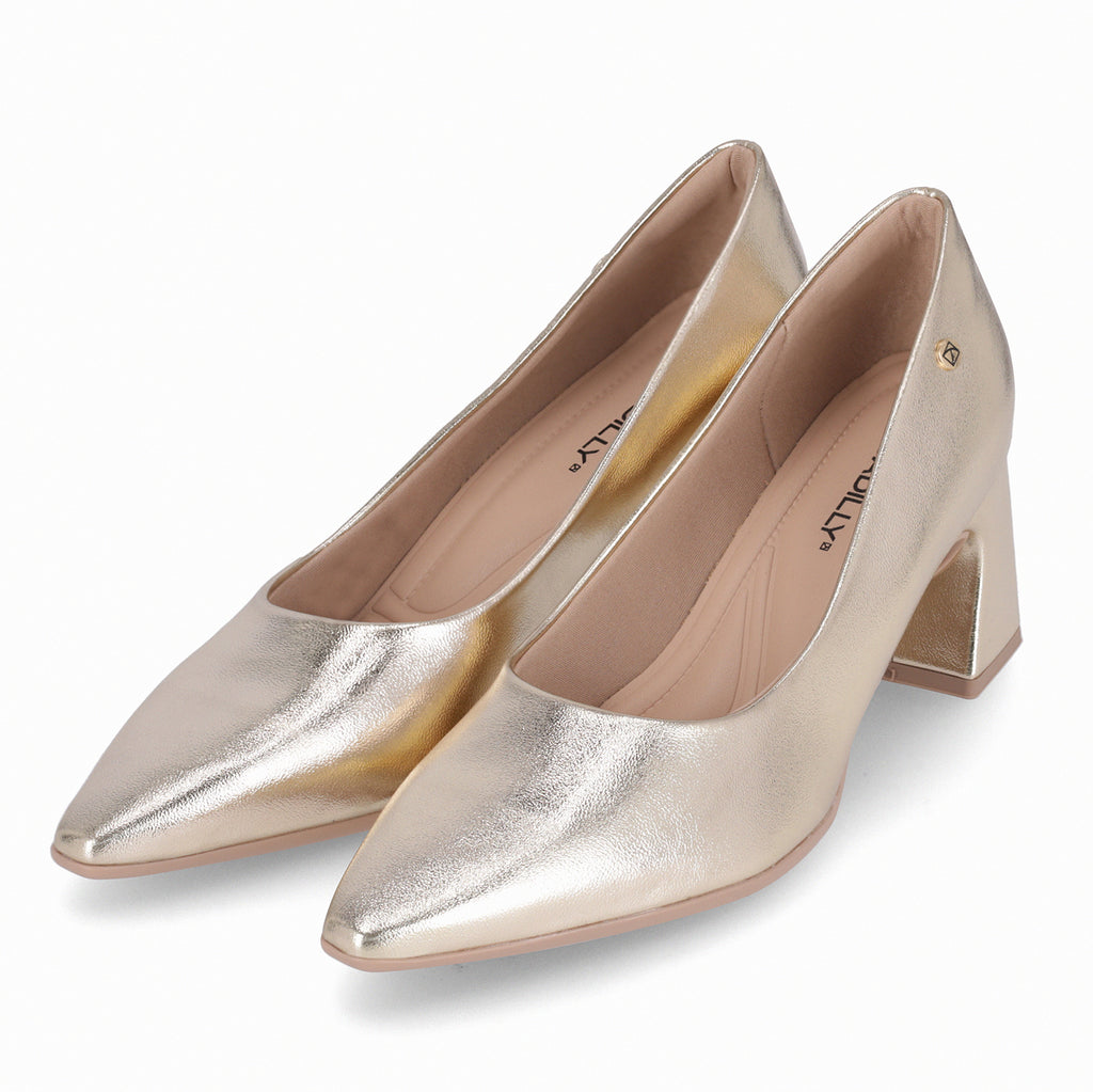 Zapato Mujer Dorado Irene 292 Piccadilly