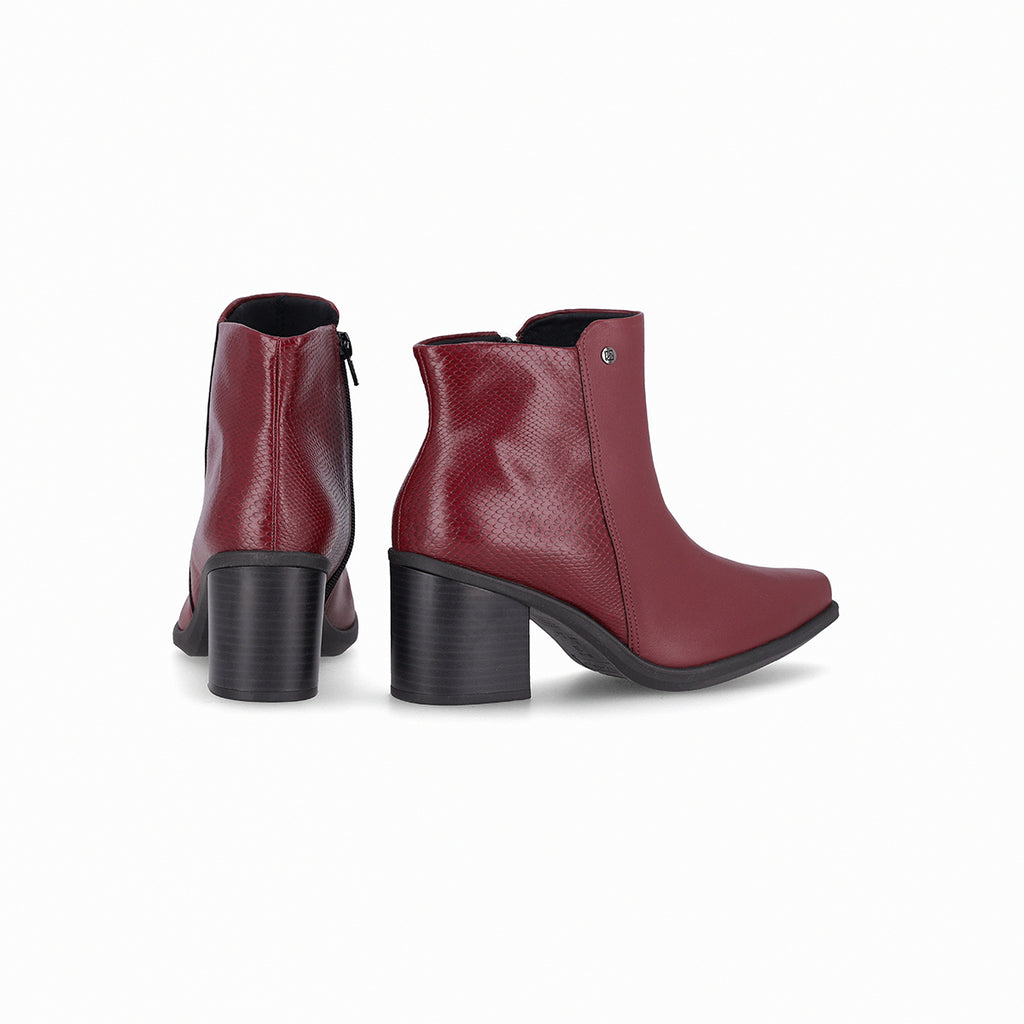 Botin Mujer Vino Irene 734 Piccadilly