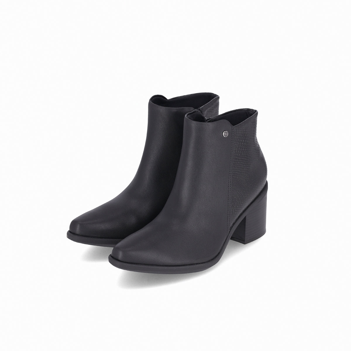Botin Mujer Negro/Snake Irene 734 Piccadilly
