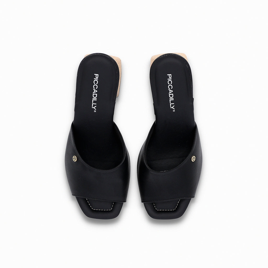 Sandalia Mujer Negro/Café Eloisa Piccadilly