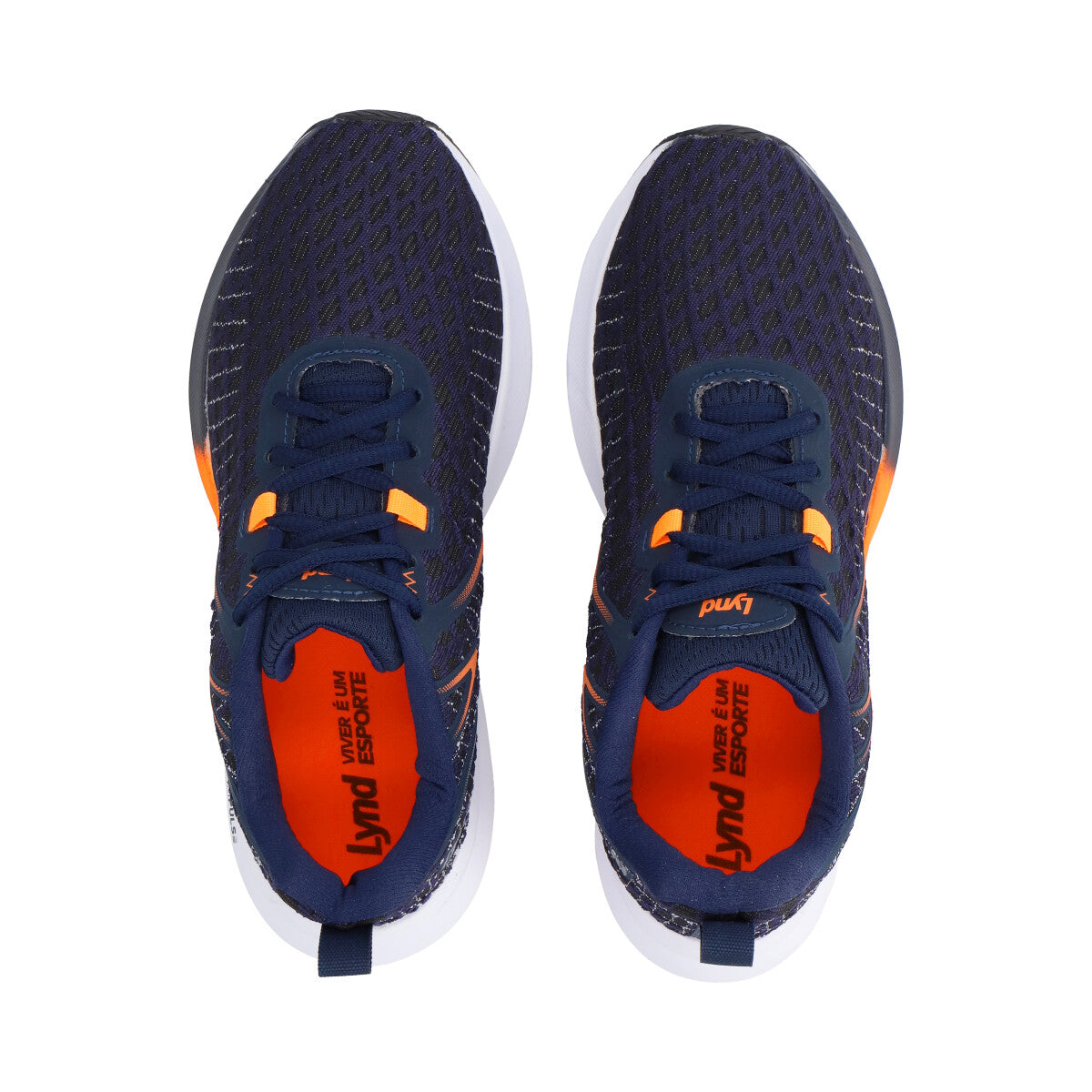 Zapatilla Mujer Grid Naranja Lynd