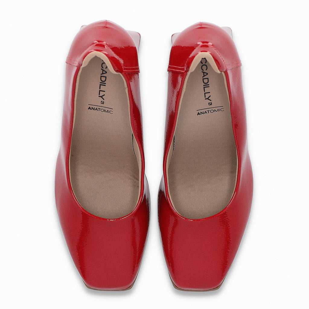 Zapato Mujer Rojo/Charol Boneca Piccadilly