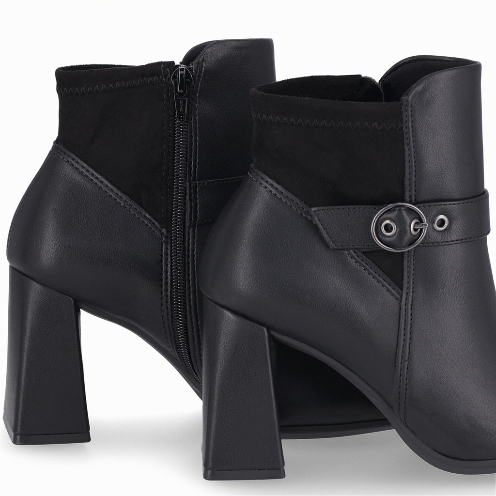 Botin Mujer Negro Boneca Piccadilly