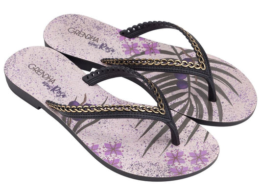 Sandalia Mais Rosa Negro  Grendha
