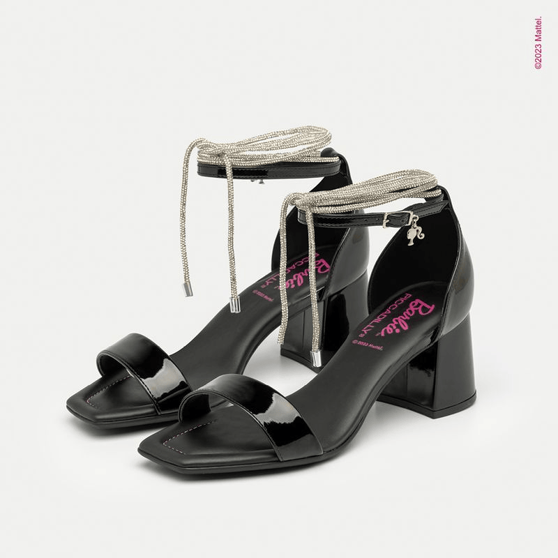 Sandalia Mujer 6300 Barbie Negro Piccadilly