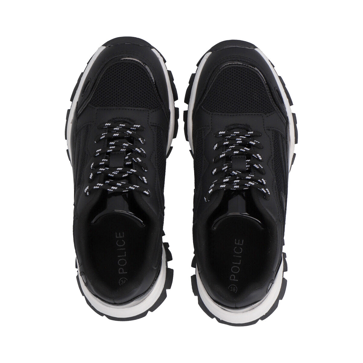 Zapatilla Urbana Mujer Negro Letti II Police