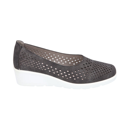Zapato Mujer Negro Confort Police