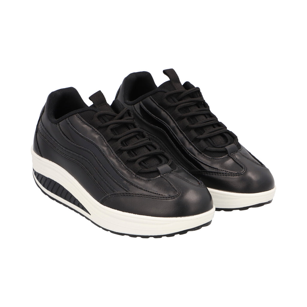 Zapatilla Urbana Mujer Negro Fiorella Detogni