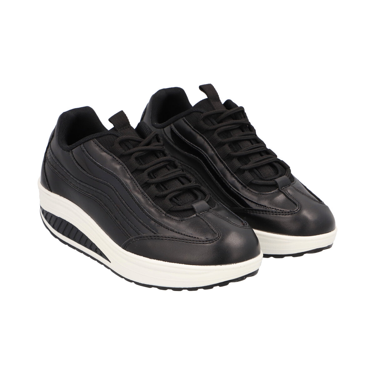 Zapatilla Urbana Mujer Negro Fiorella Detogni