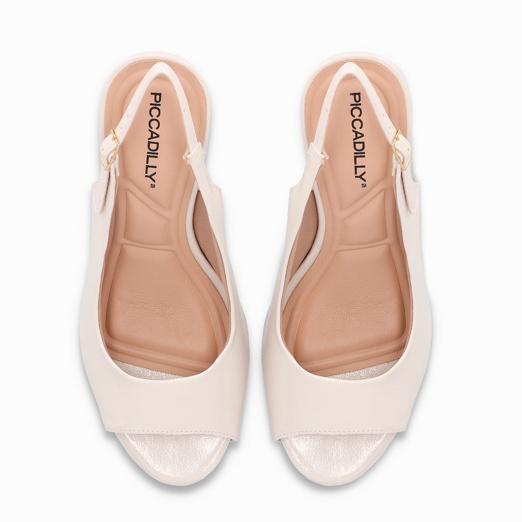 Sandalia Mujer Crema Cristine Piccadilly