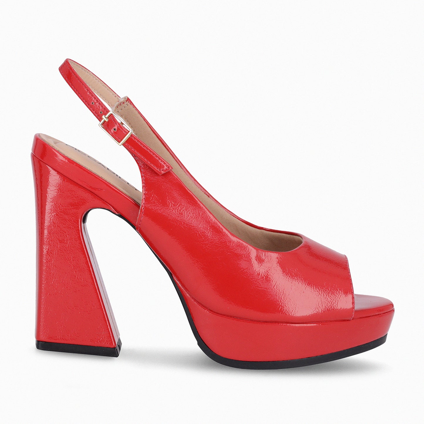 Sandalia Mujer Rojo/Charol Cristine Piccadilly