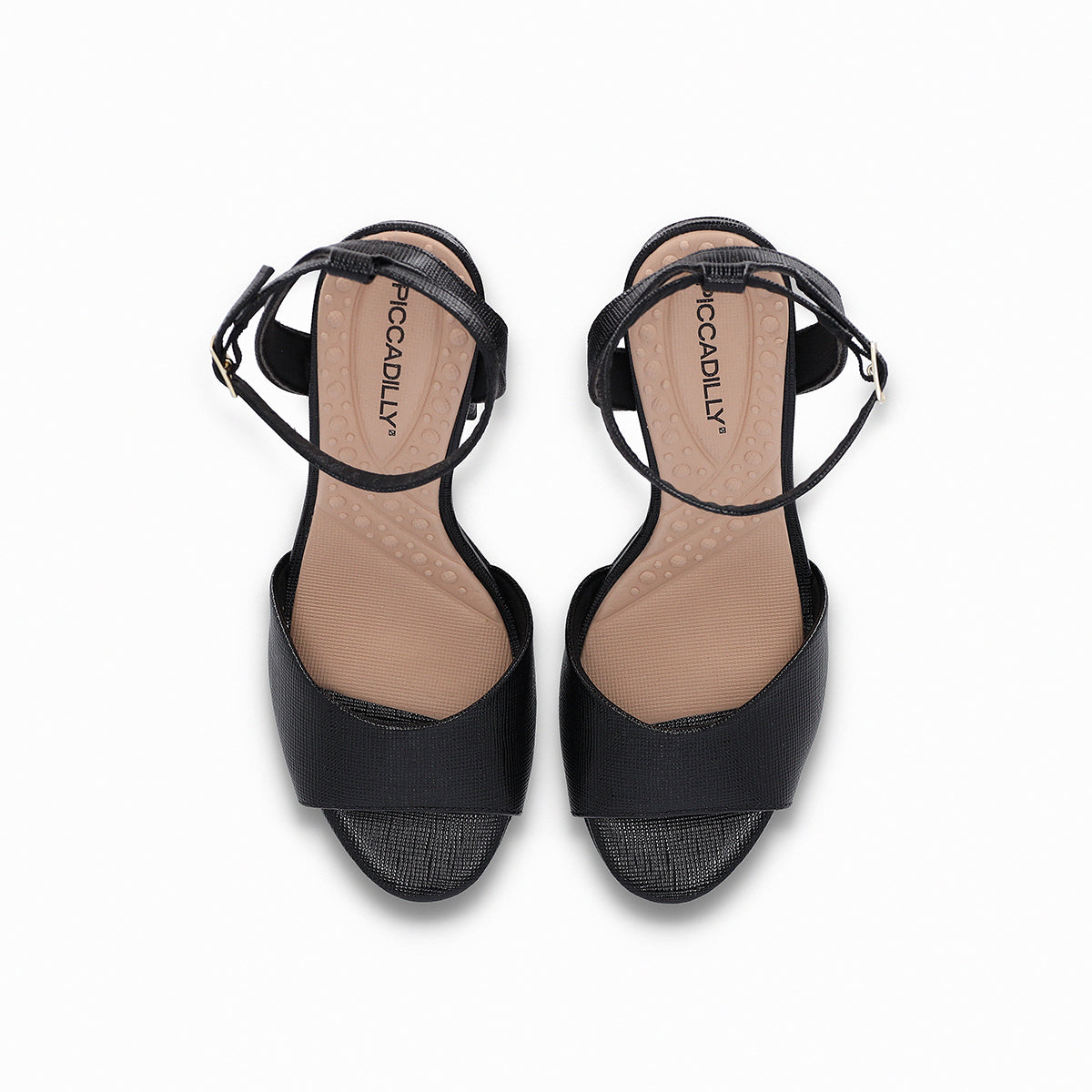 Sandalia Mujer Negro Cristine Piccadilly