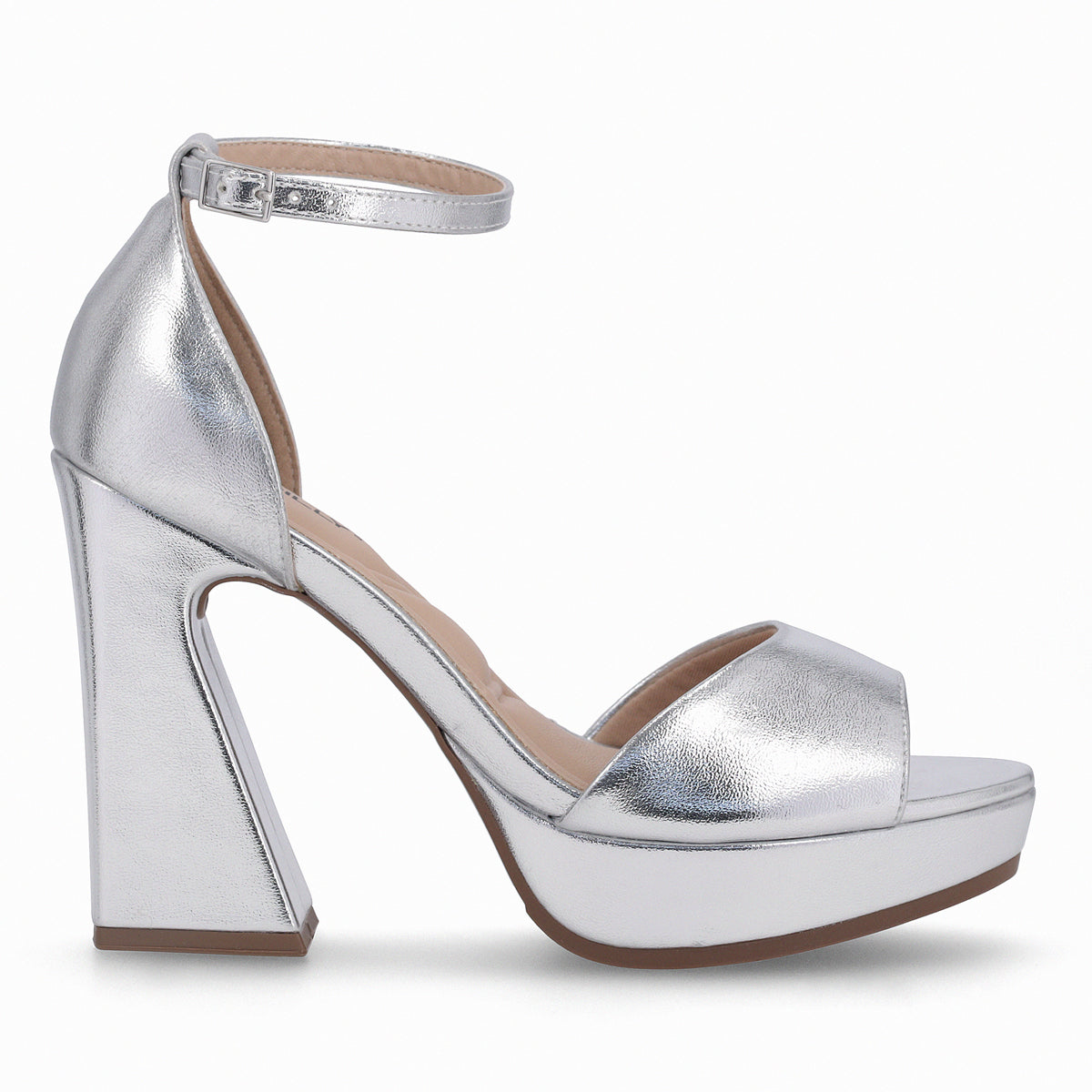 Sandalia Mujer Plateado Cristine Piccadilly