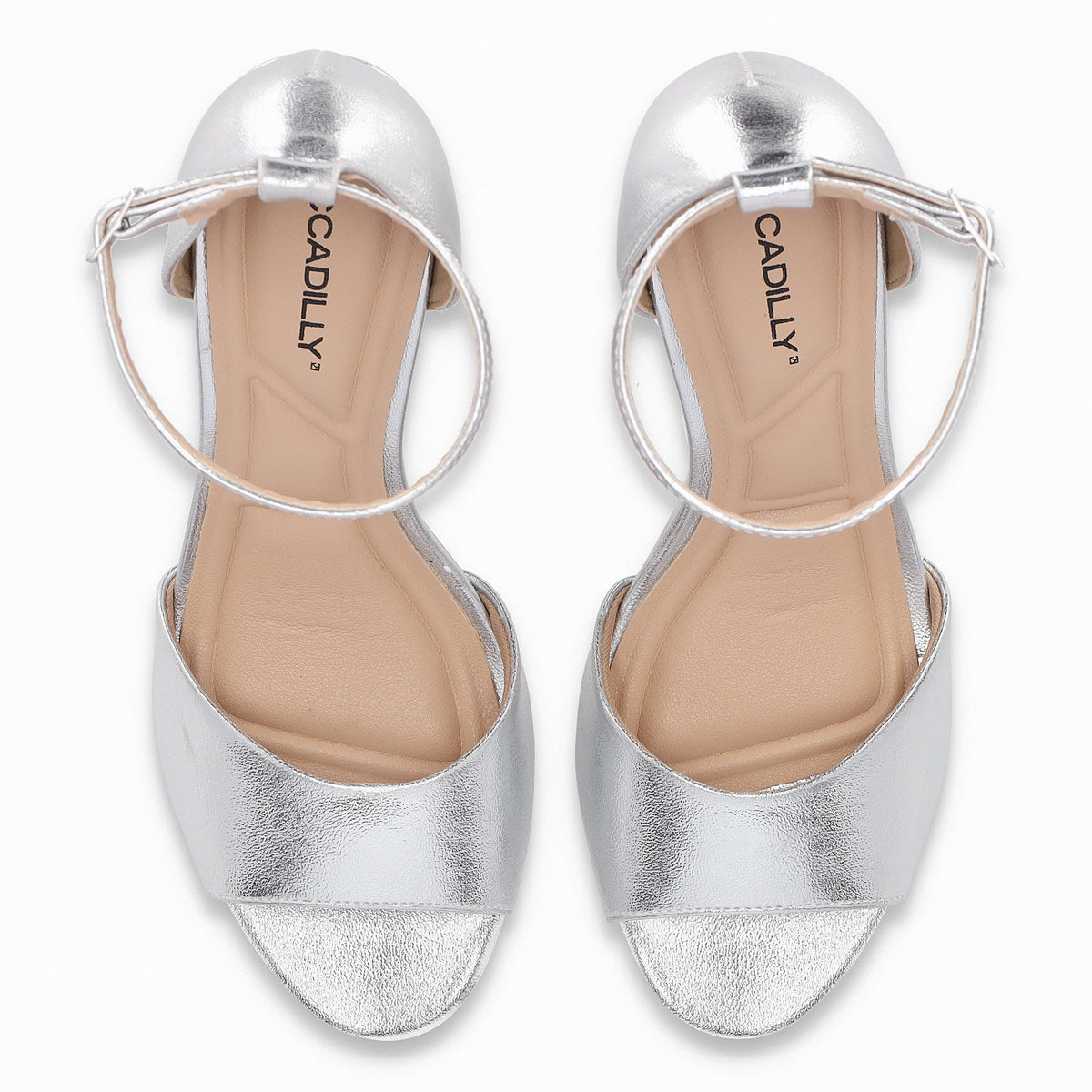 Sandalia Mujer Plateado Cristine Piccadilly