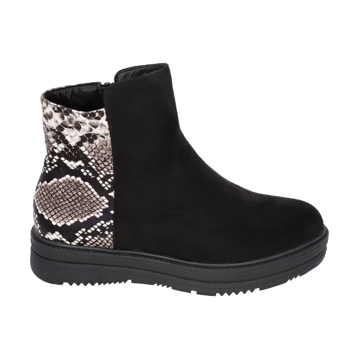 Botin Mujer Negro Snake 005 Police
