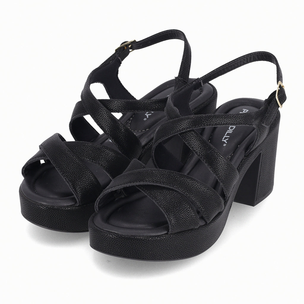 Sandalia Mujer Negro Marcia Piccadilly