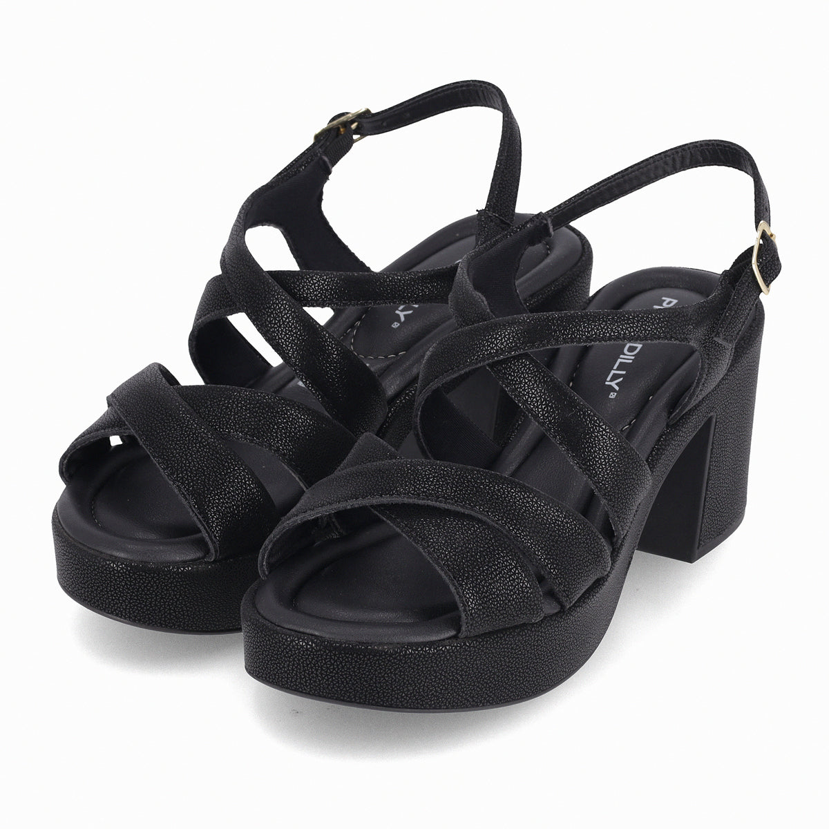 Sandalia Mujer Negro Marcia Piccadilly