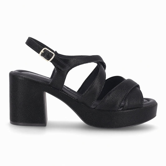 Sandalia Mujer Negro Marcia Piccadilly